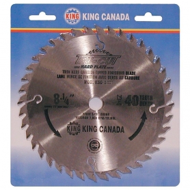 8-1/4" X 40T TUNGSTEN CARBIDE TIPPED SAW BLADE