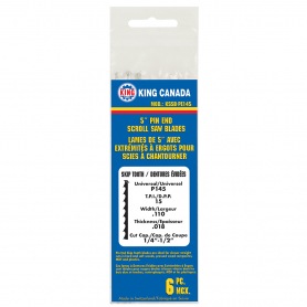 PIN END SCROLL SAW BLADES