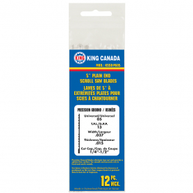 PRECISION GROUND SCROLL SAW BLADES