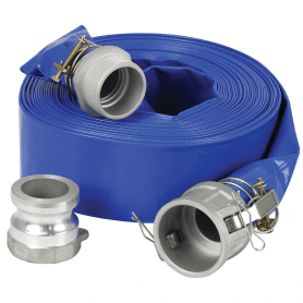 3" X 50' PVC DISCHARGE HOSE KIT FOR WATER PUMP