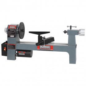 8'' X 13'' VARIABLE SPEED WOOD LATHE