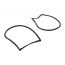 Windshield Seal - USA Made - Closed Car - 1940-47 Ford Truck, 1940 Ford Car