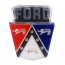 Trunk Lid Emblem - 1950-56 Ford Car  