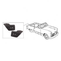 Quarter Window Seal - 1950-51 Ford Car  