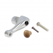 Vent Window Crank Handle Kit - Light Tan Knob | 1941 Ford Car