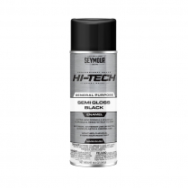 Hi-Tech Enamel Paint - Semi Gloss Black - (12oz) - Universal