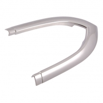 Hood Side Stainless End - 1951 Ford Truck    