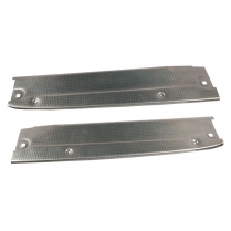 Door Scuff Plates - Phaeton Rear - Pair - 1933-34 Ford Car  