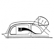 Quarter Window Seal - 1935-36 Ford Car  