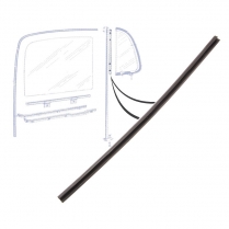 Back Edge of Vent Window Seals - with Metal Insert - 1948-52 Ford Truck, 1940 Ford Car  