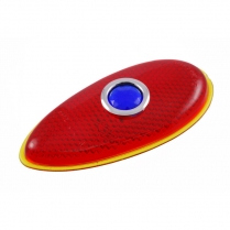 Taillight Lens - w/Blue Dot - 1938-39 Ford Car
