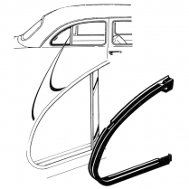 Vent Window Seal - 1949-51 Ford Car