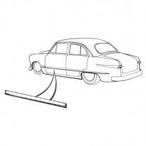 Door Molding - 1949-50 Ford Car  
