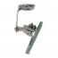 Inside Rear View Mirror - Stainless - Closed Car - 1932-36 Ford Car, 1932-36 Ford Truck,