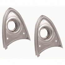 Backup Light Housings - 1955-56 Ford Car