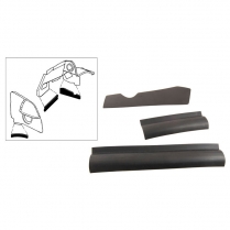 Fender Splash Apron Seal - 1955-56 Ford Car  