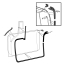 Door Seal Kit - Convertible & Crown Victoria - 1956 Ford Car  