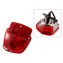 Taillight Assembly - Left - Stainless - 1955-66 Ford Truck
