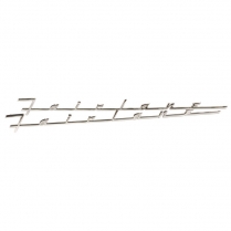 Body Script - Chrome - "Fairlane" - 1957-58 Ford Car  