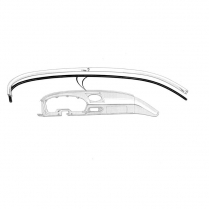 Garnish Molding - 1957-58 Ford Car  