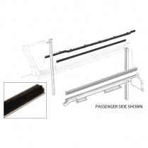 Door Glass Anti-Rattlers - Right - 2 Door Hardtop, Convertible & Retractable - 1957-58 Ford Car  