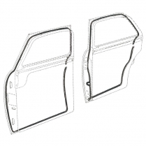 Door Seal Kit - 4 Door Sedan - 1952-54 Ford Car  