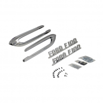 Hood Side Trim F 100 Emblem - 1953-54 Ford Truck    