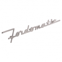 Hood Name Plate - Fordomatic - 1955-56 Ford Truck, 1953-55 Ford Car