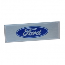 Door Scuff Plate Name Plate - Blue - 1966-77 Ford Bronco, 1960-79 Ford Car