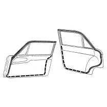Door Seal Kit - Falcon - 4 Door Sedan - 1960-65 Ford Car
