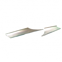 1961 WASH BOARDS ON 1/4 PANEL ALUM PAIR