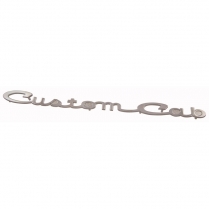 Door Emblem - Custom Cab - 1961-66 Ford Truck