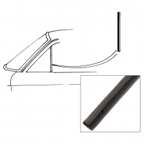 Back Edge Of Vent Window Seals - Except Hardtop - Pair - 1962-65 Ford Fairlane