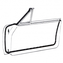 Door Seal Kit - Hardtop - 1962 Ford Galaxie