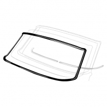 Windshield Seal - Hardtop & Convertible - 1963-64 Ford Galaxie