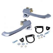 Outside Door Handle Kit - 1966-77 Ford Bronco, 1964-65 Ford Car