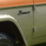 Fender Emblem - Black Chrome - "Bronco" - 1966-77 Ford Bronco, 2021-23 Ford Bronco