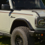 Fender Emblem - Satin Black - "Bronco" - 1966-77 Ford Bronco, 2021-23 Ford Bronco