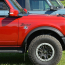 Fender Emblem - Satin Black - "Bronco" - 1966-77 Ford Bronco, 2021-23 Ford Bronco