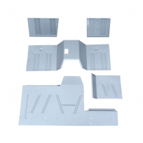 Floor Pan Set of 5 pieces - 1966-67 Ford Bronco