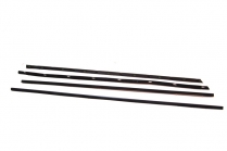 Door & Quarter Window Glass Anti-Rattler Kit - 2 Door Hardtop - Thunderbird - 1967-71 Ford Car  