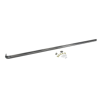 Upper Rear Quarter Molding - RH - Without Tire Carrier - 1966-77 Ford Bronco