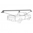 Styleside Bed Top Rail Kit - 8 Foot Bed - 1967-72 Ford Truck