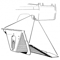 Front Cab Mount - LH - 1968-79 Ford Truck, 1978-79 Ford Bronco