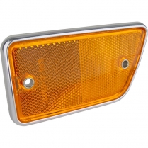 Front Fender Amber Reflector - LH - 1968-69 Ford Bronco, 1969-Ford Econoline
