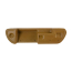 Door Arm Rest - Ginger - Pair - 1968-72 Ford Truck, 1968-77 Ford Bronco