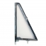 Vent Window Assembly - Right Hand - Chrome - 1966-77 Ford Bronco