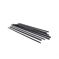 Front & Rear Door Glass Anti-Rattler Kit - 4 Door Hardtop - 1969 Ford Car  