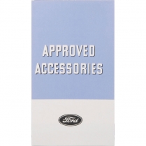 Accessory Folder - 1934 Ford Car  