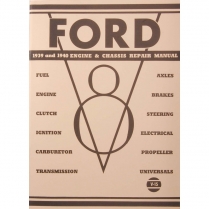 Book - Repair Manual - 1939-40 Ford Truck, 1939-40 Ford Car  